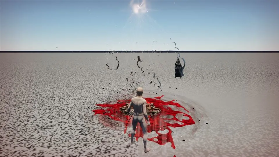 Summon Demon. The Blood ultimate in a development build. Test environment.